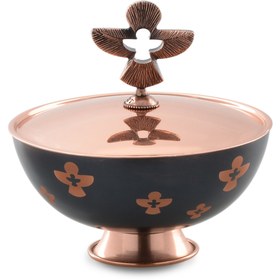 Resim Siren Ayaklı Bronz Çanak 