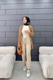 Resim mrv women Kadın Tesettür Havuç Paça Pantolon 