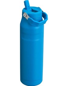 Resim Stanley The Iceflow Flip Straw 2.0 Pipetli Termos Bardak 1,06 Lt Mavi Mavi 