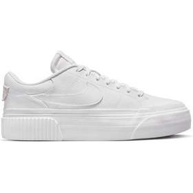 Resim Nike Wmns Court Legacy Lıft Kadın Günlük Ayakkabı Dm7590-101 Beyaz 