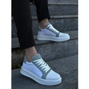 Resim KB-X46 Kuback Beyaz Bebe Mavi Yüksek Beyaz Taban Günlük Spor Ayakkabı 