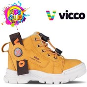 Resim Vicco Marcus Kauçuk Taban Ortopedik Çocuk Bot Sarı 
