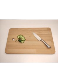 Resim Doğal Ahşap Kayın Kesme Tahtası Ahşap 