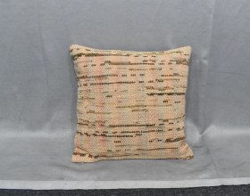 Resim Zehra Abla Halı Yeni El Dokuma Dekoratif Kilim Kırlent Yastık Kılıfı 6503 Çok Renkli 