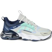 Resim Jump 32255 Gri - Lacivert Sneaker Erkek Spor Ayakkabı 