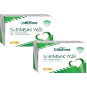 Resim Aksu Vital Shiffa Home Sarımsak Yağı Softgel 30 Yumuşak Kapsül 2 Adet 
