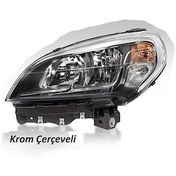 Resim Ayfar Far Motorlu Krom Çerçeve Sol Doblo 2015+ 51974244 505311 
