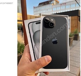 Resim Apple iPhone 15 İkinci El YD | 128 GB | Siyah 