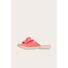Resim Bueno Shoes Turuncu Deri Kadın Düz Terlik 