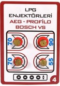 Resim 7 Lokma Lpg Enjektör Takımı - 10041277 - 37100111 - 5960105 