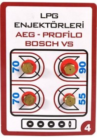 Resim 7 Lokma Lpg Enjektör Takımı - 10041277 - 37100111 - 5960105 