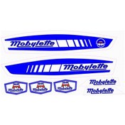 Resim Mobylette Süper 52 Yazı Seti Mavi 