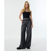Resim Twist Wide Leg Fit Kadın Pantolon (TW6250003072) 