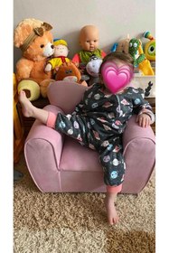 Resim BuBisanal Kalpli Çocuk Koltuğu Pembe 