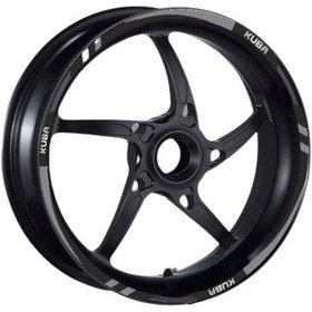 Resim Kuba Kuba Uyumlu Gri Reflektör Jant Şeridi 