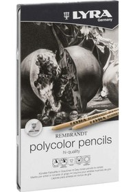 Resim Lyra Rembrandt Polycolor Kuruboya 12'l Metal Kutu 