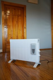 Resim Luxell Hc-2954-X İP24 2500 Watt Fanlı Alarmlı Beyaz Konvektör Isıtıcı 