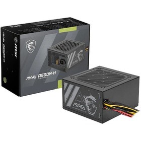 Resim MSI MAG A500N-H 500W Güç Kaynağı 