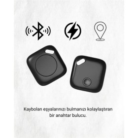 Resim Zengezur Gelişmiş Konum Takibi Sunan Kompakt Smart Tag | Bluetooth Bağlantısı ve Uzaktan Erişim Özelliğiyle Üstün Performans 