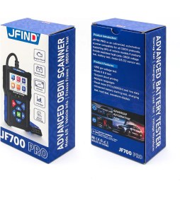 Resim JFind JF700 Pro Arıza Tespit Cihazı ve Batarya Test Cihazı 2 In 1 Tarayıcı Türkçe Dil Destekli 