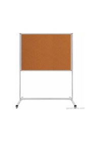 Resim Pan 174 Mantar Pano Tekerlekli Ayaklı 120x200 Cm Beyaz 