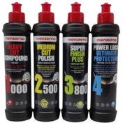 Resim Menzerna 1000- 2500- 3800 Powerlock Kalın Pasta Boya Koruma Seti 250 ml 