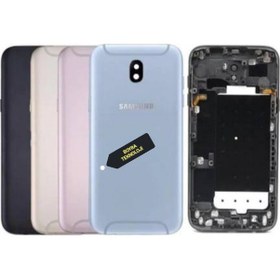 Resim Samsung Galaxy Uyumlu J7 Pro Sm-j730f Kasa Kapak - Gold Gold 
