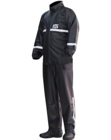 Resim Motosiklet Yağmurluk Alt Üst Takım Pvc Su Geçirmez Yağmurluk 