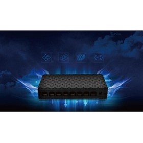 Resim Ruijie Reyee RG-ES08 8 Portlu 10/100 Plastik Kasa Fast Ethernet Switch 