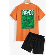 Resim Trendypassion Acdc Şort T-Shirt Eşofman Takımı 