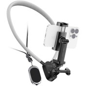 Resim Xindoker Martvsen S7 Pro Çok Amaçlı Boyun Askısı - Titreme Önleyici Manyetik Kıskaç İle Akıllı Telefon Ve Aksiyon Kamerası Desteği Siyah 