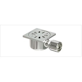 Resim Komple Paslanmaz Premium Yer Sifonu / Süzgeci Yandan Çıkışlı 10*1 