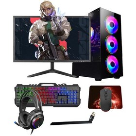 Resim Ramtech Fonster İ5-4570 16GB 240SSD RX500 4gb 24" Oyuncu Masaüstü Bilgisayarı Full Set 