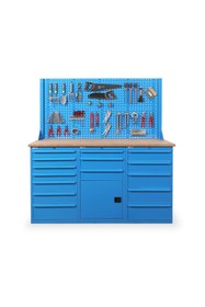 Resim starçelik 15 Çekmeceli Dolaplı Takım Asma Panolu Çalışma Tezgahı (1850x650x1944 Mm ) 