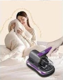 Resim Acarid Temizleme Makinesi El Süpürgesi Yatak Temizleme Mite Temizleme Makinesi Cihazı Uv-c Işınlı Temizlik Makinesi Şarjlı Süpürge 4741 