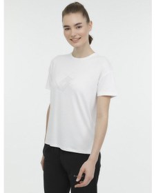 Resim Lotto Wl Carla B 11 910961 3fx Beyaz Kadın Kısa Kol T Shirt Beyaz 