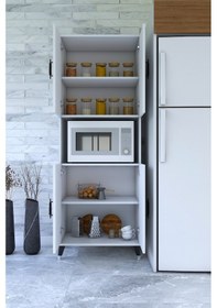 Resim Esmopa Mobilya Çok Amaçlı Kiler Banyo Dolabı 