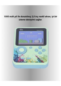 Resim 500 Oyun Hafızalı G5 Game Box - Renkli Lcd Ekranlı 