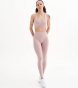 Resim Qlu Infinity Collection Women's Seamless Melange Leggings 
