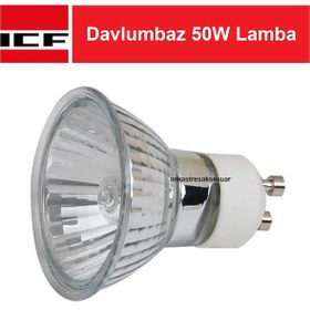 Resim Icf Aspiratör Davlumbaz 50W Halojen Lamba / Ampul - 386264161 