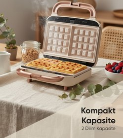 Resim Fressi Tost Ve Waffle Makinesi | Çıkarabilir Yapışmaz Plakalı | 3 Ayrı Plaka | 