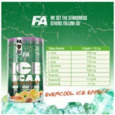 Resim Fa Nutrition Ice BCAA 375 GR Ice Citrus & Peach 