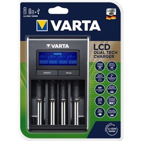 Resim Varta 57676 LCD Dual Tech Şarj Cihazı 