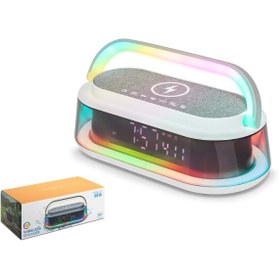 Resim HADRON A913 Bluetooth Speaker Rgb Beyaz 