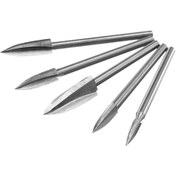 Resim Rox Wood 0063 Gravür Ahşap Oyma Seti Dremel Uyumlu 5 Parça 