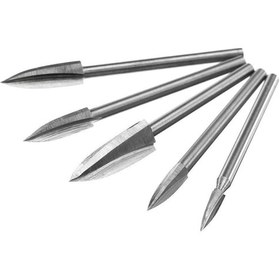 Resim Rox Wood 0063 Gravür Ahşap Oyma Seti Dremel Uyumlu 5 Parça 