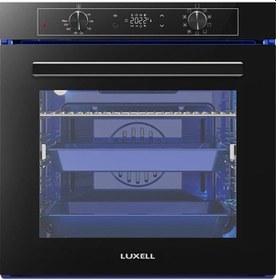 Resim Luxell Platınıum A68-SGF3DDT Fırın + OC88 + DA6-835 Ankastre Set Sıyah 