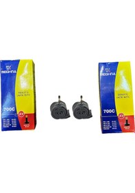 Resim Meghna 700x28-38 İç Lastik 2 Li Set 48mm A/v Otomobil Uzun Sibop 