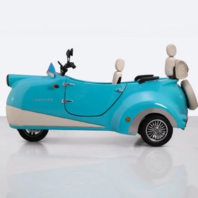 Resim Elektrikli Moped | Lake Cyan - Lityum iyon - 60V 24 Ah 