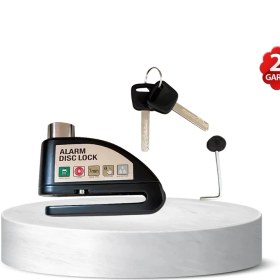 Resim Mossem 110 Db Alarmlı Disk Fren Kilidi Su Geçirmez Çelik Gövde Motosiklet Güvenlik 